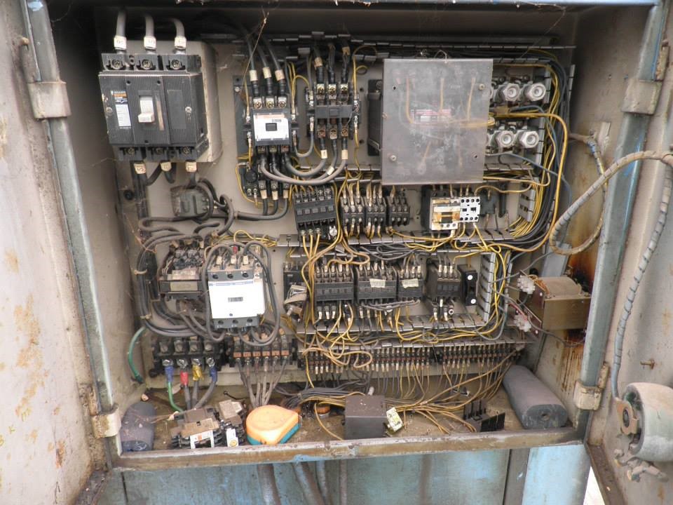 Electrical Panel Before